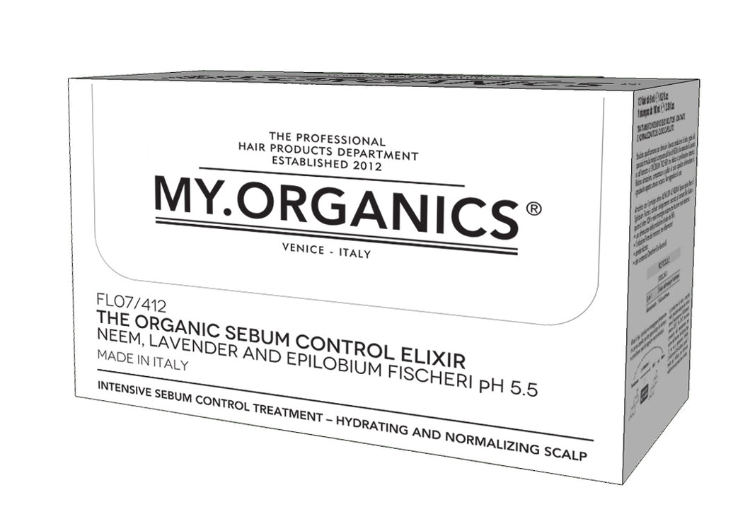 The Organic Sebum Control Elixir (12 Vials)
