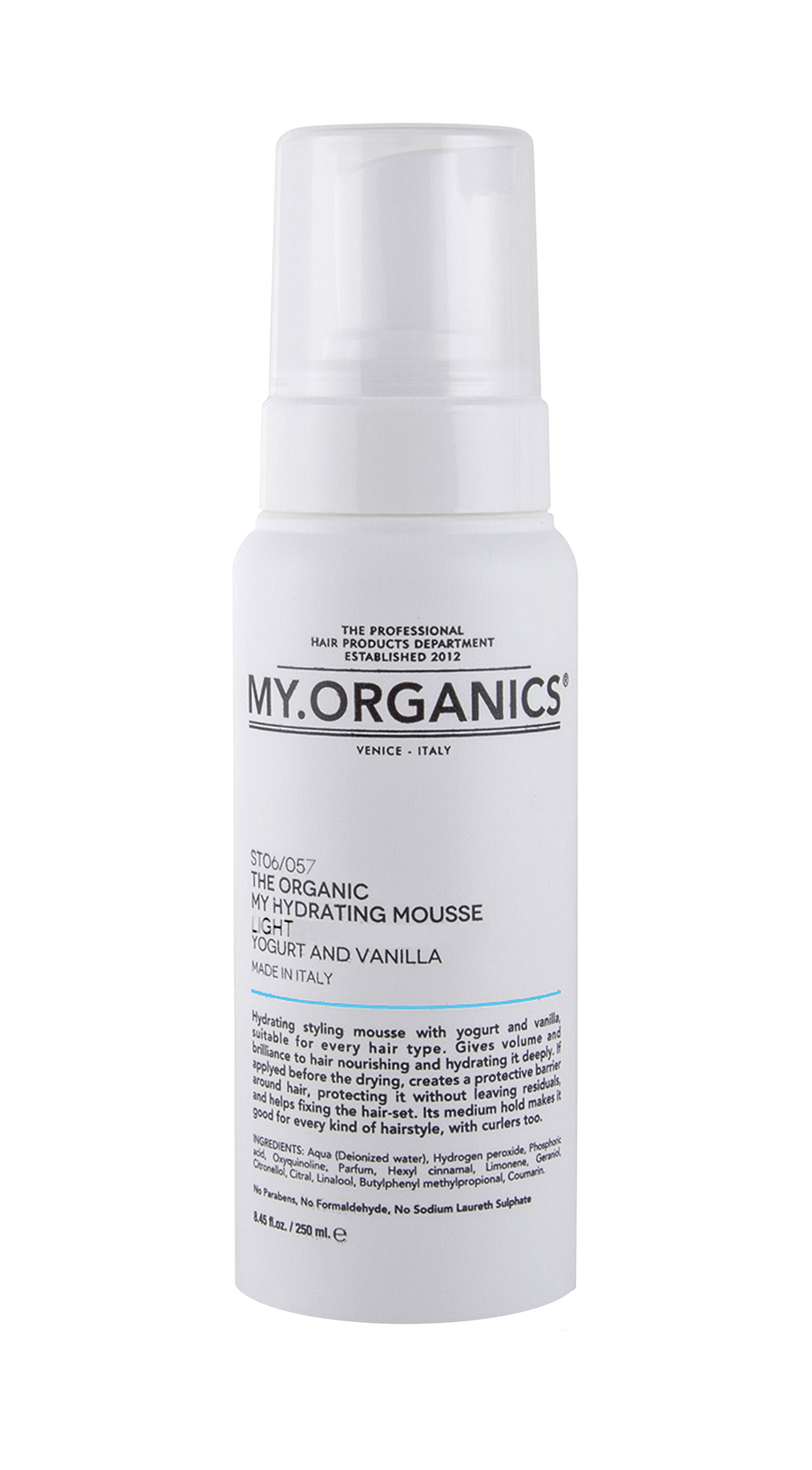 The Organic Hydrating Mousse Light 250ml