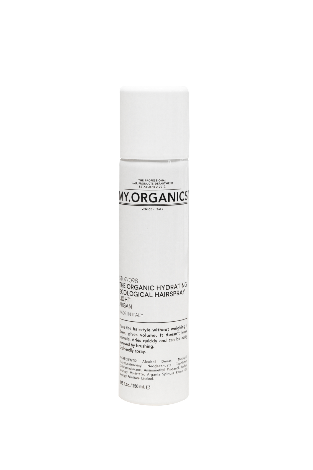 The Organic Hydrating Ecological Hairspray Light 250ml