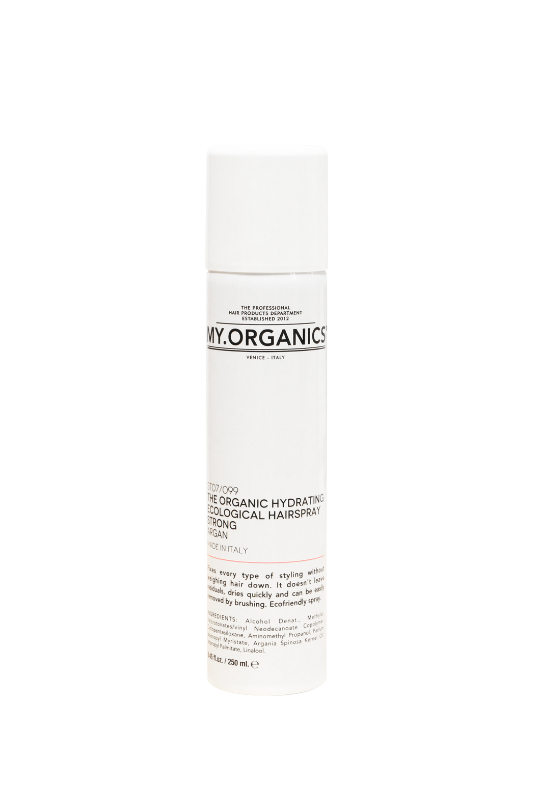 The Organic Hydrating Ecological Hairspray Strong 250ml