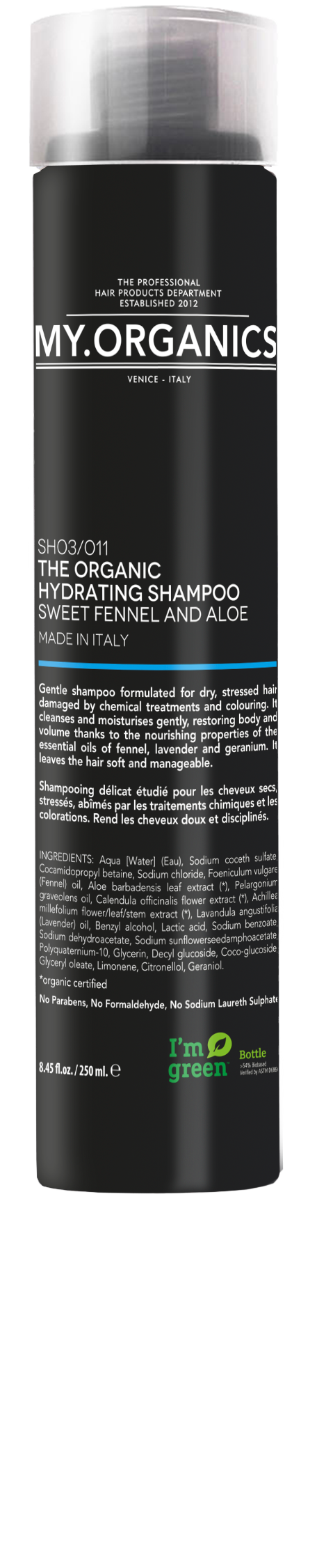The Organic Hydrating Shampoo 250ml