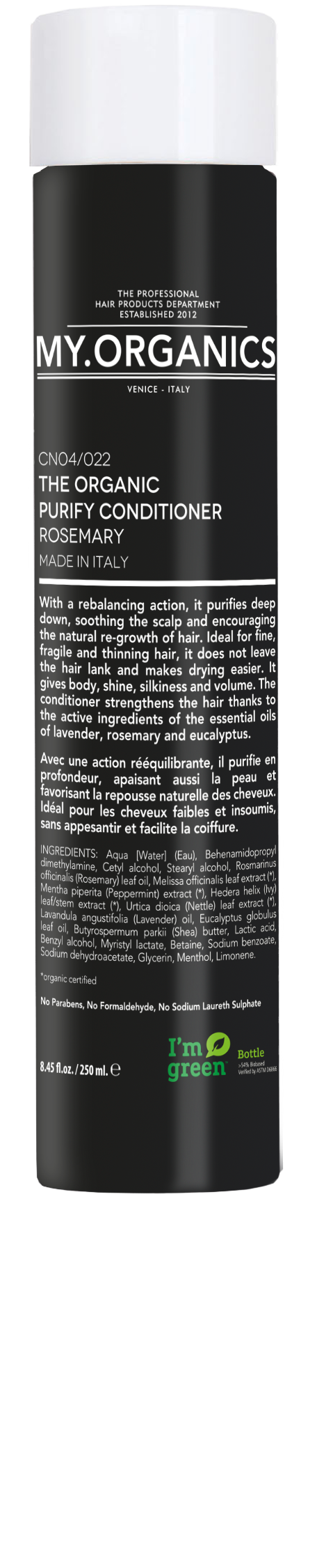 The Organic Purify Conditioner 250ml